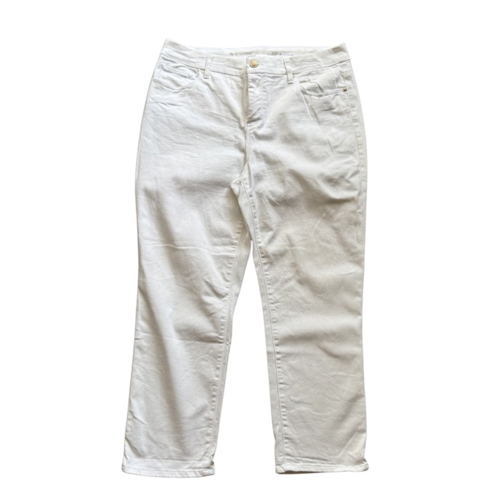 Chico’s The So Slimming Girlfriend Crop Pants